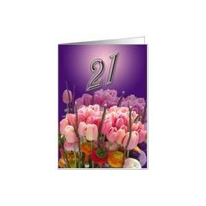  Happy 21st Birthday Greeting Card Card Toys & Games