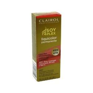 Clairol Professional Soy4Plex Liquicolor Permanente 4RN/47R (Light Red 