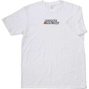  Moose Racing Youth Corp. T Shirt   Youth Medium/White 