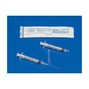  3cc Syringe, Luer Lock Tip   100 Each / box