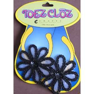  Toez Cloz Decorative FLOWER CLIP ONS For Flip Flops, Shoes 