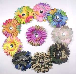  flower clip bow crystal baby girl rainbow headband gdhdd ra10  