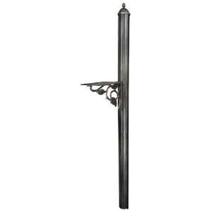   Lite Products SPK 651 BLK Albion Burial Post and Floral Bracket, Black