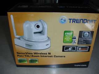   TRENDnet SecurView Wireless N Pan/Tilt/Zoom Internet Camera TV IP410WN