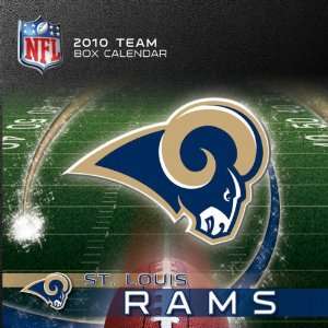St. Louis Rams 2010 Box Calendar 