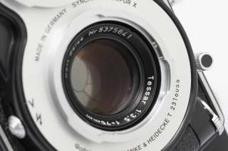 Rolleiflex T White Face Tessar 75mm f/3.5 75/3.5  