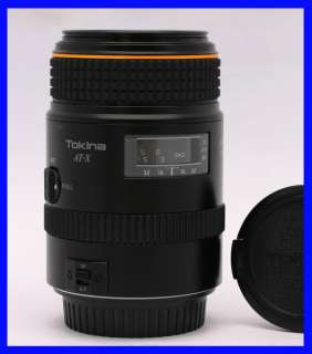 Rare Tokina AT X AF 100mm F/2.8 12.8 Macro Lens For Canon EF 50D 5D 