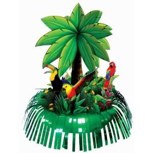    Lets Party By Amscan Fringe Palm Tree Centerpiece 