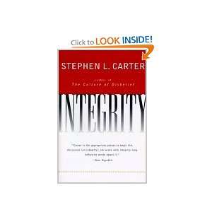 Integrity Stephen Carter  Books