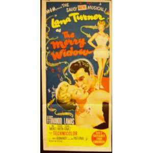  The Merry Widow (1952) 13x30 Australian Daybill Poster 