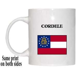    US State Flag   CORDELE, Georgia (GA) Mug 