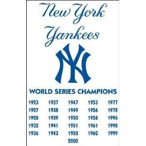  Exclusive By The Party Animal AFNYC Yankees Championships 