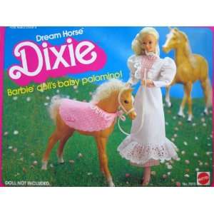  Barbie Dream Horse Dixie Baby Palomino (1983) Toys 