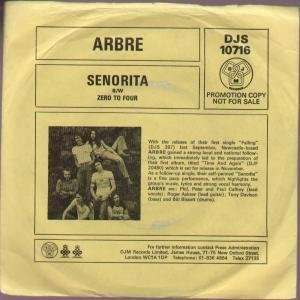  SENORITA 7 INCH (7 VINYL 45) UK DJM 1976 ARBRE Music