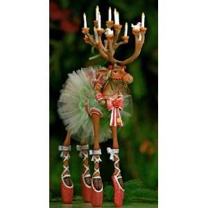   Krinkles Dashaway Dancer Reindeer Christmas Figure