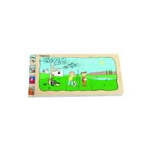  Beleduc Four Seasons 5 Layer Puzzle Toys & Games