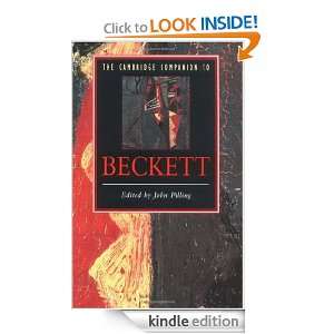 The Cambridge Companion to Beckett (Cambridge Companions to Literature 