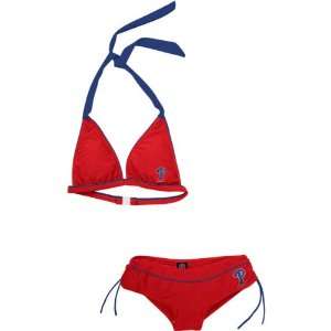    Philadelphia Phillies Womens Red Cheeky Bikini