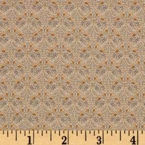  44 Wide Moda A Morris Tapestry Indienne Cream Fabric By 
