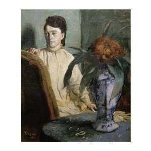  Edgar Degas   Woman With Porcelain Vase Giclee
