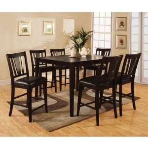  Bridgette 7 Piece Counter Height Dining Table Set in 