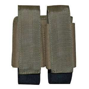  Tan MOLLE Double 40MM Airsoft Grenade And M16 Mag Pouch 