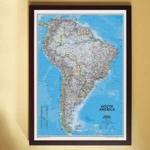  National Geographic South America Political Map (Classic 