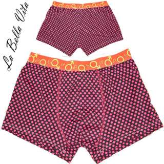 Mens La Bella Vita Nylon Boxer Brief Shorts Underwear  