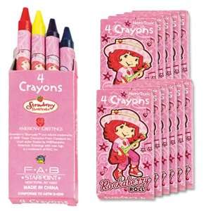  Strawberry Shortcake Crayons 12ct Toys & Games