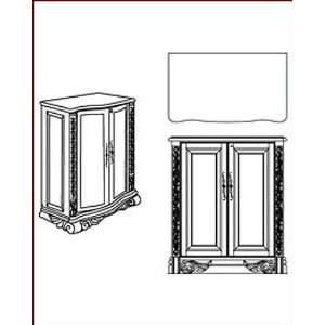  AICO Freestanding Storage Cabinet AI 59613 47** Furniture 