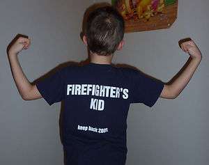 FIREFIGHTERS KID   GIRL / WIFE (TM) T shirt   