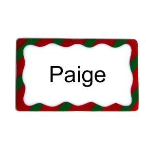  Paige Personalize Christmas Name Plate 