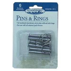  Clevis Pin & Rings 6 pack 