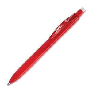  Ballpoint Pen, Eraseaway, Retract, Med Pt, Red Qty12 