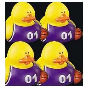  1 Dozen Basketball Rubber Duckies Toys & Games