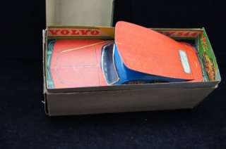 1950S VOLVO PV 544 JAPAN HOKU TIN CAR MINT IN MINT BOX WITH RARE 