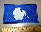 Antarctica Flag Embroidered Patch 3.25 x 2 inches
