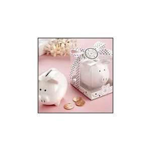  Lil Saver Favor Ceramic Mini Piggy Bank in Gift Box with 