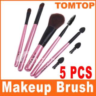 PCS Pro Cosmetic Makeup Brush Set Eyelash Lip Brush Eyeshadow Sponge 