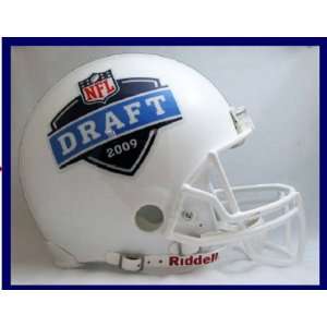  Riddell NFL Mini Helmet   2009 Draft Logo Sports 