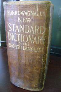Funk & Wagnalls New Standard Dictionary, 1913  