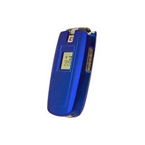   Blue Rubberized Coated Shield Housing Case Cell Phones & Accessories