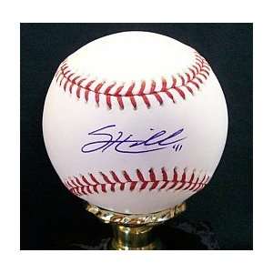 Shawn Hill Autographed Baseball   Autographed Baseballs  