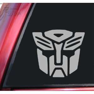  Transformers Autobot Vinyl Decal Sticker   Grey 