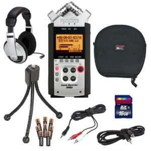  Zoom H4n 8 Piece Recorder w SoniCase Soft shell Carrying 