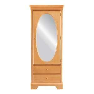   Young America by Stanley All Seasons Wardrobe Armoire with Oval Mirror