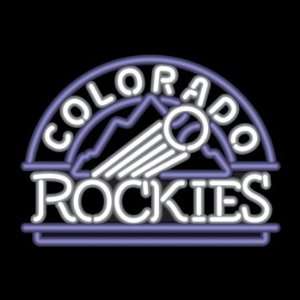  Imperial Colorado Rockies Neon Sign