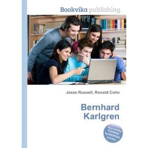  Bernhard Karlgren Ronald Cohn Jesse Russell Books