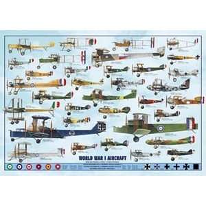  WWI Aircraft Poster