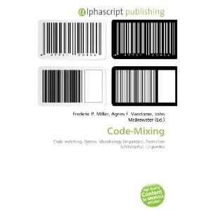  Code Mixing (9786132718044) Books